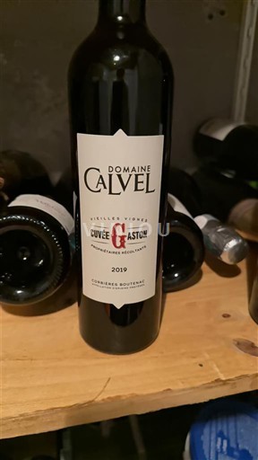 Viinit Rouge sec Cuvée Gaston Domaine Calvel 2019 Ranska Languedoc Corbières AOC