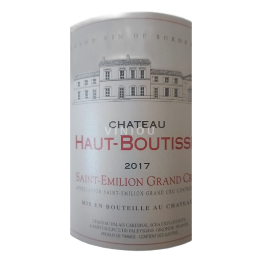 Bordeaux Saint-Émilion Grand Cru Château Haut-Boutisse 2017