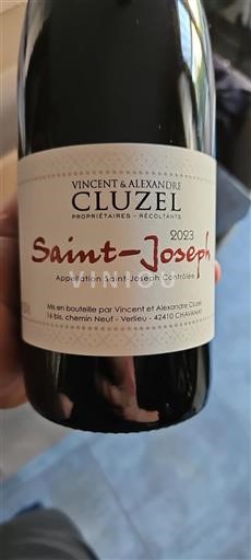 Rhônetal Saint-Joseph Vincent & Alexandre Cluzel 2023