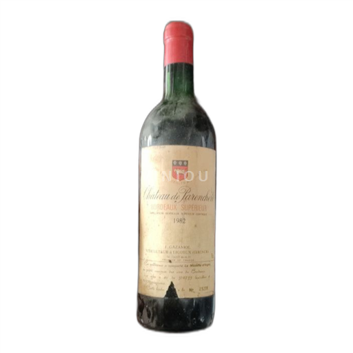 Burdeos Bordeaux Château Parenchère 1982