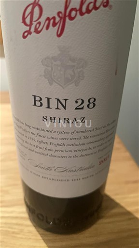 Jižní Austrálie Nespecifikováno Penfolds Bin 28 Shiraz 2021