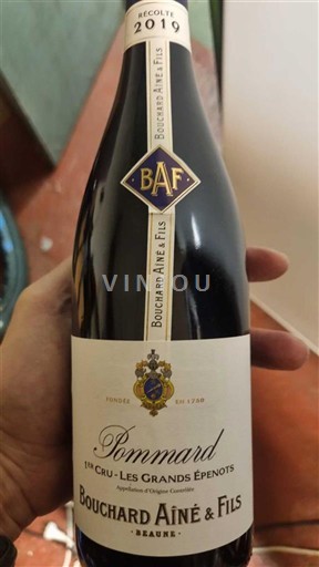 Borgoña Pommard Premier Cru Bouchard Aîné & Fils Les Grands Epenots 2019