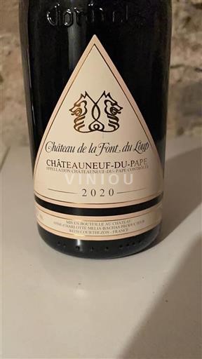 Valle del Ródano Châteauneuf-du-Pape. Château La Font du Loup 2020