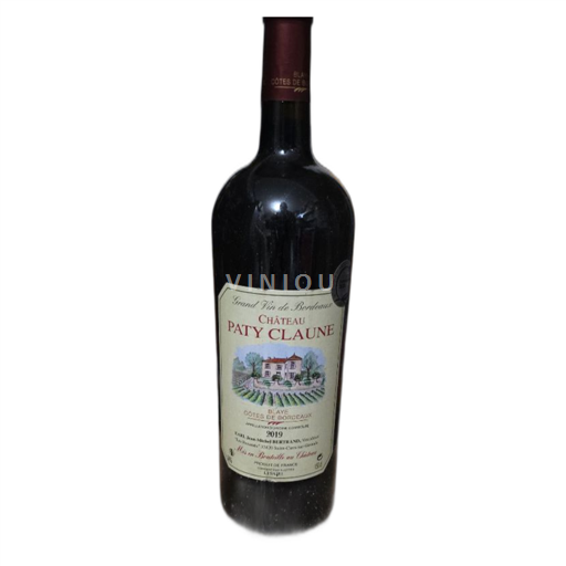 Burdeos Blaye-Côtes de Burdeos Château Paty Claune 2019