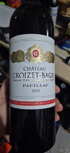 Bordeaux Pauillac Château Croizet-Bages 2020