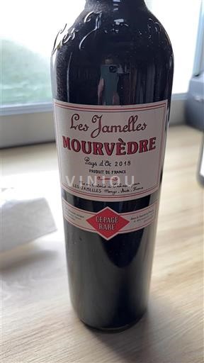 Languedoc và Roussillon Vùng đất Oc Les Jamelles Mourvèdre 2018