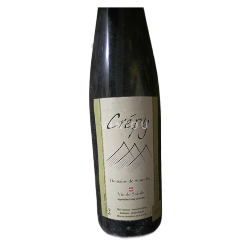Vin Blanc sec Domaine Senoche 2015 France Savoie et Bugey Crépy AOC