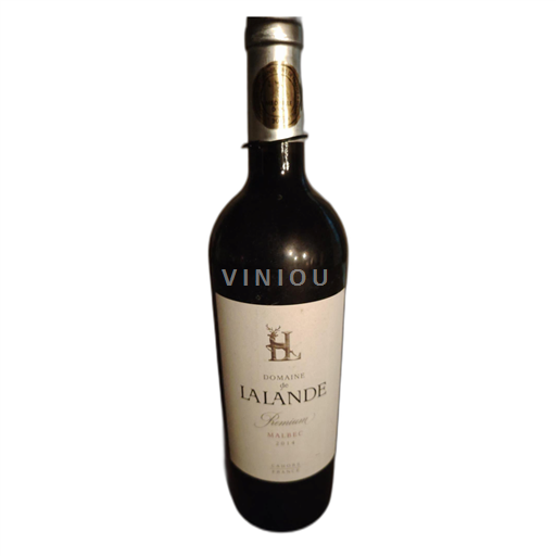 Vin Rouge sec Domaine LALANDE 2014 France Sud-Ouest Cahors AOC