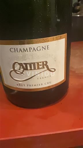 Champaña Champán Cattier Brut Premier Cru Sin añada