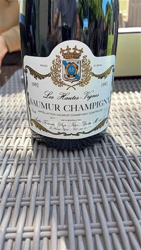 Valle del Loira Saumur-Champigny Les Hautes-Vignes 1992