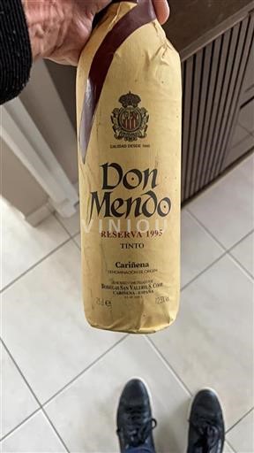 Aragon Cariñena Bodegas San Valero Don Mendo 1995
