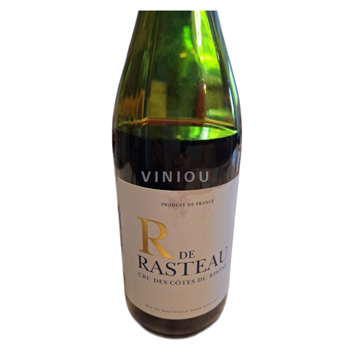 Vin Rouge sec R de Rasteau Non millésimé France Vallée du Rhône Rasteau AOC