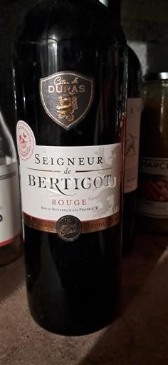 Südwestfrankreich Côtes de Duras Berticot Seigneur de Berticot Ohne Jahrgang