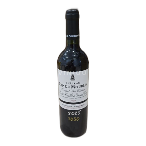 Bordeaux Saint-Émilion Château Cap de Mourlin 2014