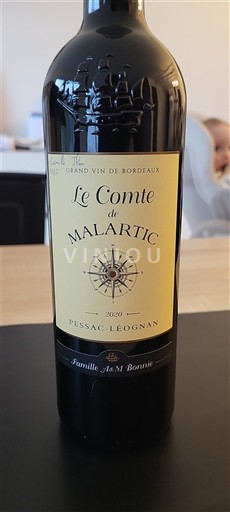 Bordeaux Pessac-Léognan Le Comte de Malartic 2020