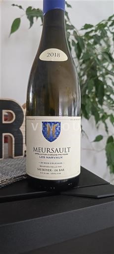 Bourgondië Meursault SAS Boyer-De Bar Les Narvaux 2018