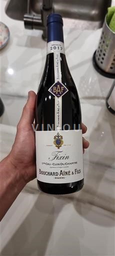 Vin Rouge sec Clos du Chapitre Bouchard Aîné & Fils 2017 France Bourgogne Fixin AOC Premier Cru
