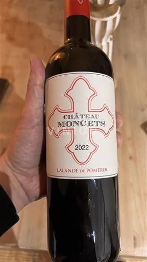 Burdeos Lalande-de-Pomerol Château Moncets 2022