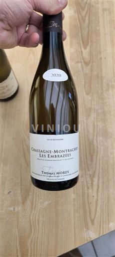 Borgoña Chassagne-Montrachet Premier Cru Thomas Morey Les Embrazées 2020