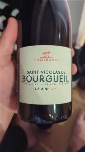 Thung lũng sông Loire Saint-Nicolas-De-Bourgueil Y. Amirault La Mine 2023