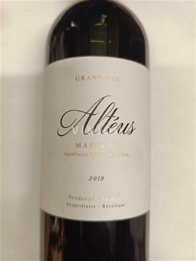 Zuidwest-Frankrijk Madiran Alteus 2019