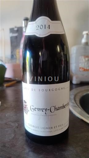 Burgund Gevrey-Chambertin Georges Lignier et Fils 2014