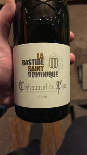 Vale do Ródano Châteauneuf-du-Pape La Bastide Saint Dominique 2023