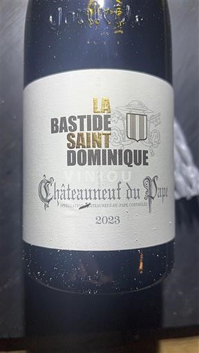 Vallée du Rhône Châteauneuf-du-pape La Bastide Saint Dominique 2023