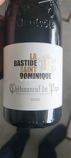 Rhônedalen Châteauneuf-du-Pape La Bastide Saint Dominique 2023
