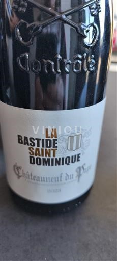 Vallée du Rhône Châteauneuf-du-pape La Bastide Saint Dominique 2023