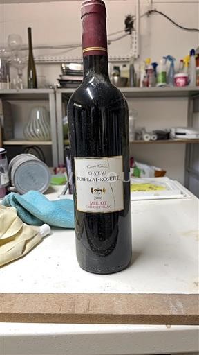Bordeaux Ni doloceno Château Puypezat-Rosette Classique 2006