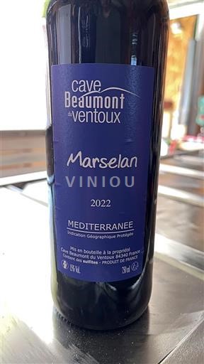 Provence, Lower Rhône Valley, Corsica Méditerranée Cave Beaumont du Ventoux Marselan 2022