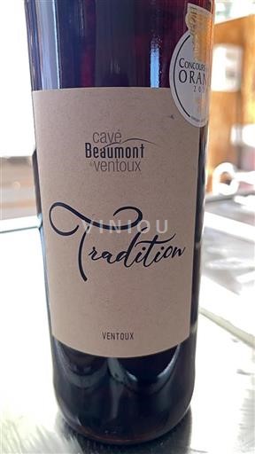 Rona dolina Ventoux Cave Beaumont du Ventoux Tradition 2023