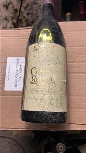 Rhônetal Côte-rôtie Bernard Burgaud 1989