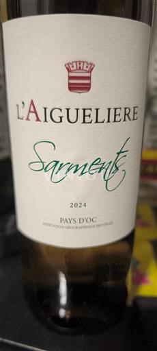 Languedoc og Roussillon Pays d'Oc L'Aiguelière Sarments 2024