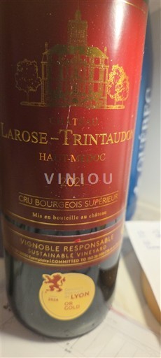 Bordeaux Haut-Médoc Cru Bourgeois Supérieur Château Larose-Trintaudon 2021