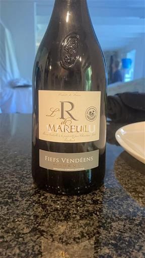 Vin Rouge sec L'R de Mareuil Domaine La Pierre 2021 France Vallée de la Loire AOC