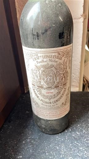 Bordeaux Pauillac Grand Cru Château Pichon Longueville Baron 1976