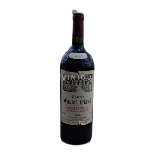 Burdeos Lalande-de-Pomerol Château Castel Viaud 2012