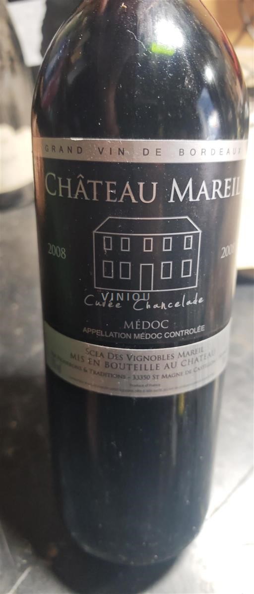 Bordeaux Médoc Château Mareil Chancelade 2008