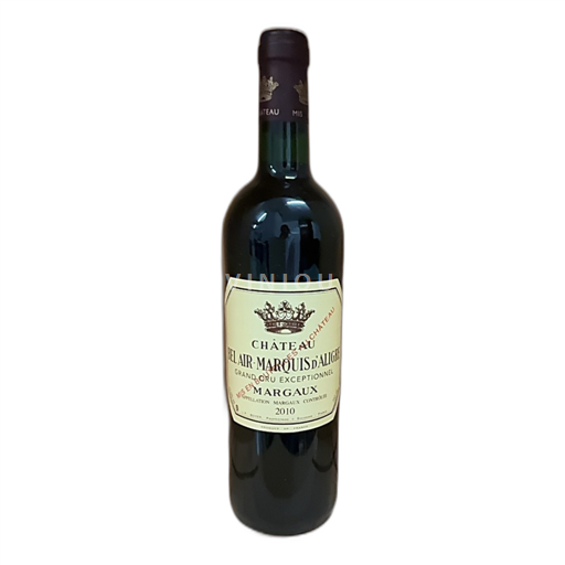 Bordeaux Margaux Château Bel Air-Marquis Aligre Grand cru exceptionnel 2010
