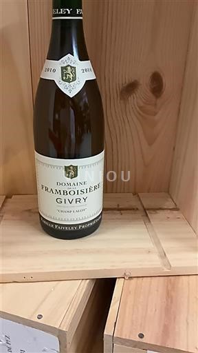 Borgoña Givry Domaine La Framboisière Champ Lalot 2010