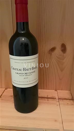 Burdeos Pessac-Léognan Grand Cru Classé Haut-Bailly 2010