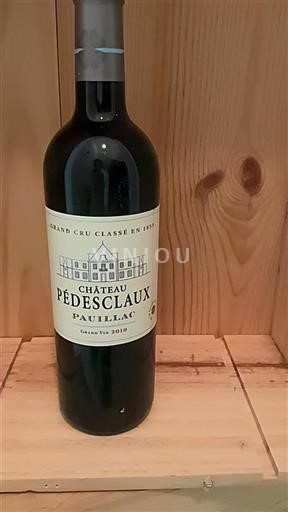 Burdeos Pauillac Grand Cru Pédesclaux Grand Vin 2010