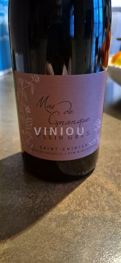 Langvedok Saint-Chinian Mas de Cynanque Plein Grès 2022