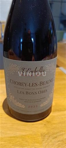 Burgundija Chorey-lès-Beaune Chantal Martin L'Embellie 2023