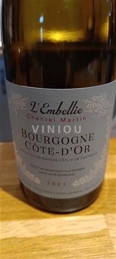 Burgundija Bourgogne zlata obala Chantal Martin L'Embellie 2023