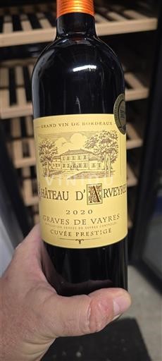 Bordeaux Graves-de-vayres Château Arveyres Prestige 2020