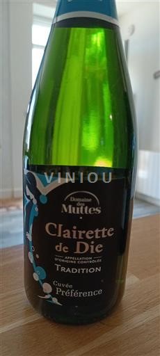 Rona dolina Clairette de Die Domaine Des Muttes Préférence Neleten.