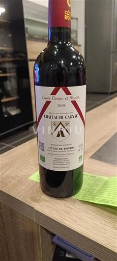 Bordéus Côtes-de-bourg Château Cagnac Denise et Nicolas 2019